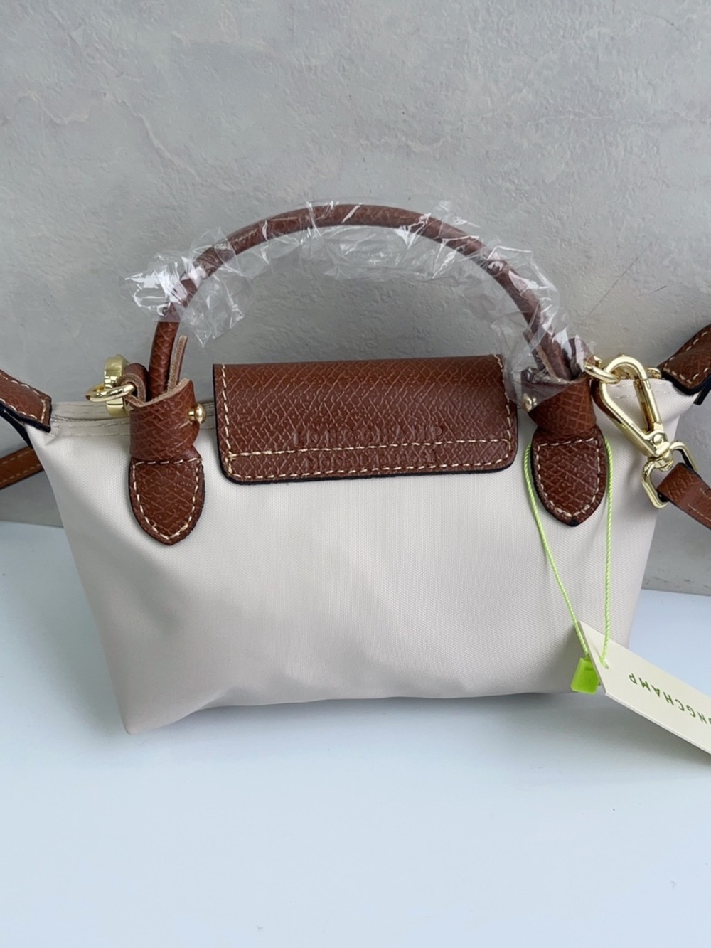 Longchamp Cream Mini Crossbody Bag - Picture 3 of 8